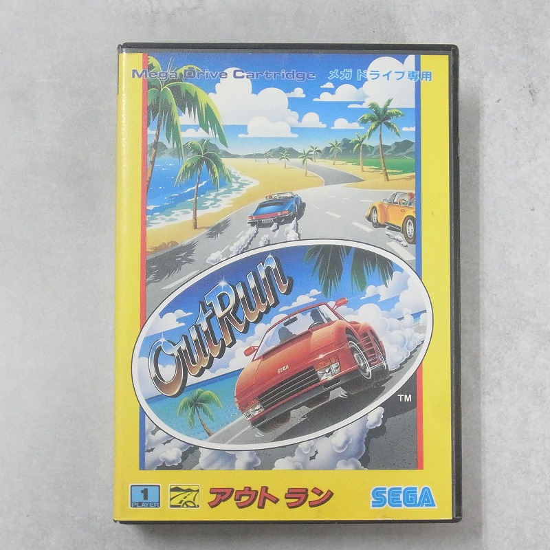 【中古ソフト】メガドライブ│アウトラン