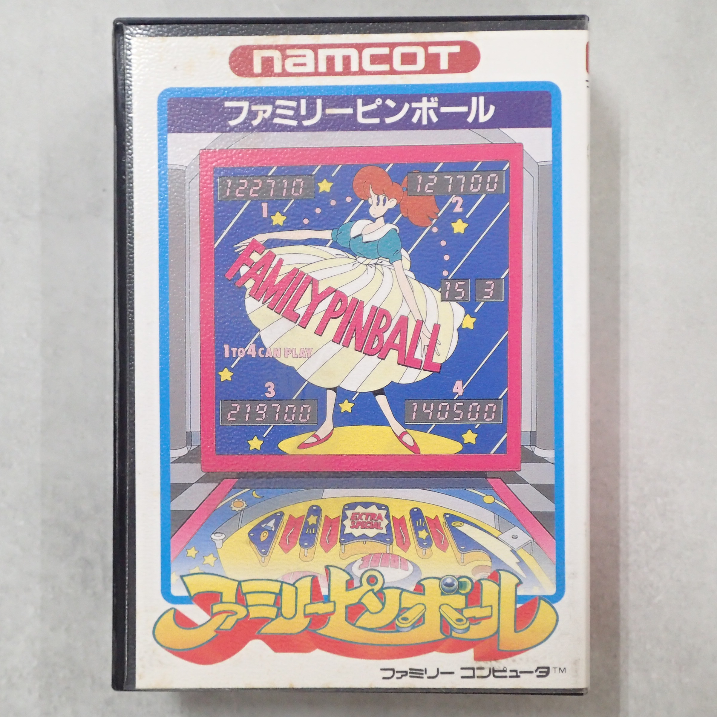 【中古ソフト】ファミコン│ファミリーピンボール 箱付