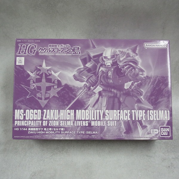 HG 1/144 高機動型ザク地上用 (セルマ機)