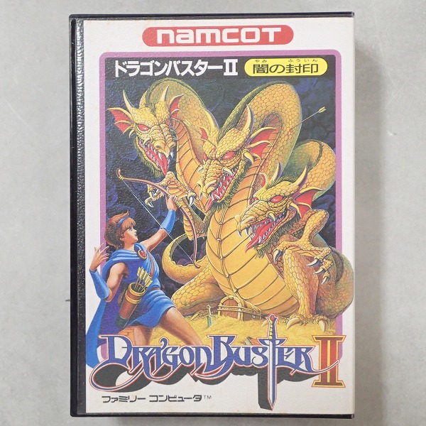 【中古ソフト】ファミコン│ドラゴンバスターII 箱付