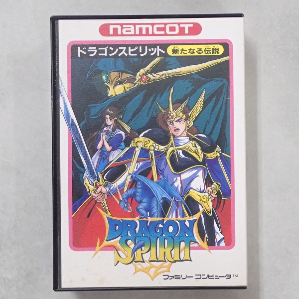 【中古ソフト】ファミコン│ドラゴンスピリット 箱付