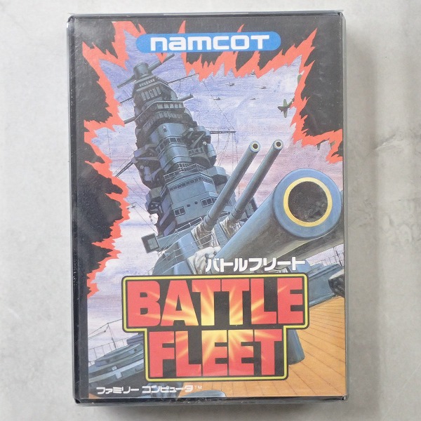 【中古ソフト】ファミコン│バトルフリート 箱付