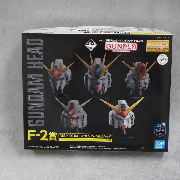 MG 1/100 RX-178 ガンダムMk-IIヘッド 機動戦士ガンダム ガンプラ Ver.2.0 F-2賞