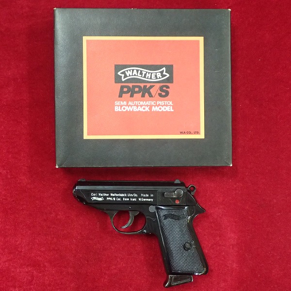 WA ワルサー PPK/S モデルガン