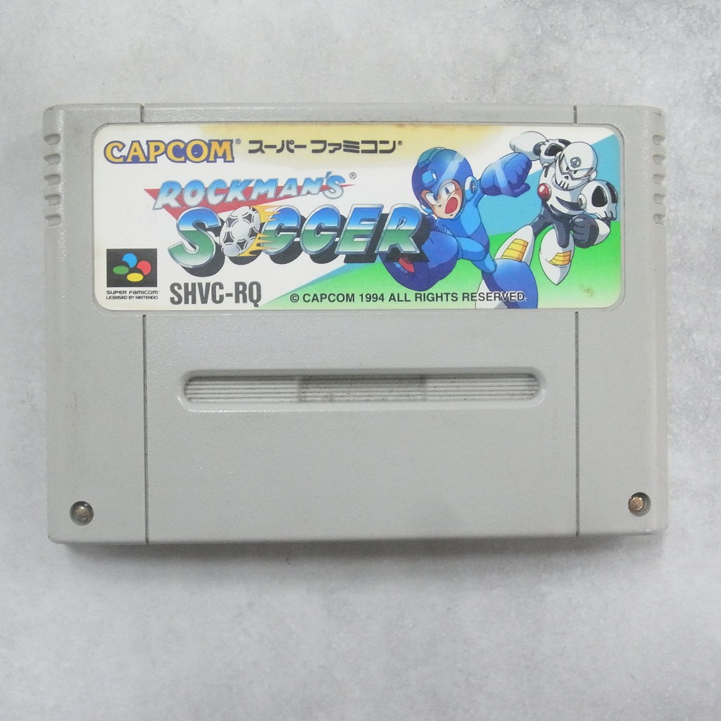 【中古ソフト】スーパーファミコン│ロックマンサッカー