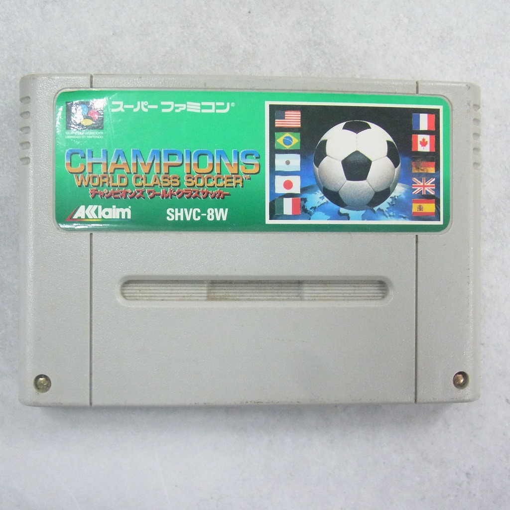 【中古ソフト】スーパーファミコン│チャンピオンズ ワールドクラスサッカー