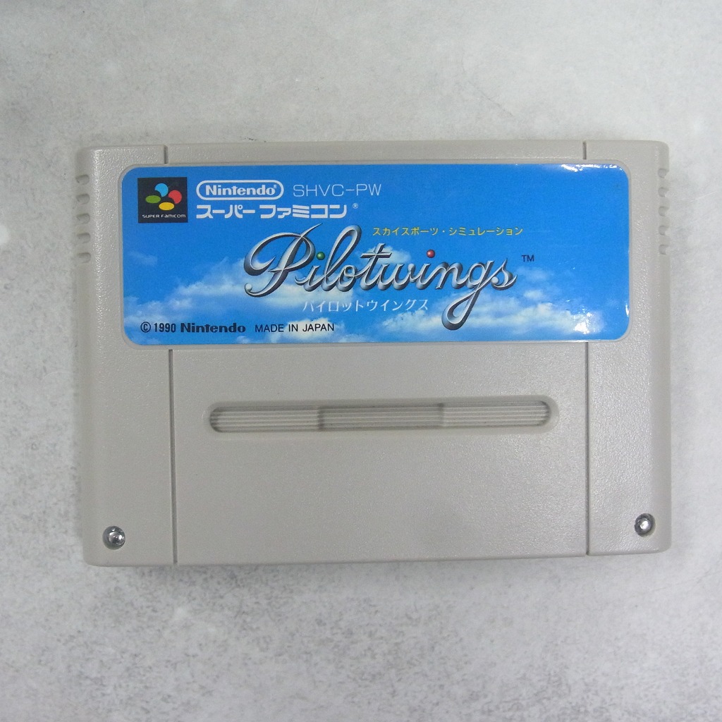 【中古ソフト】スーパーファミコン│パイロットウイングス