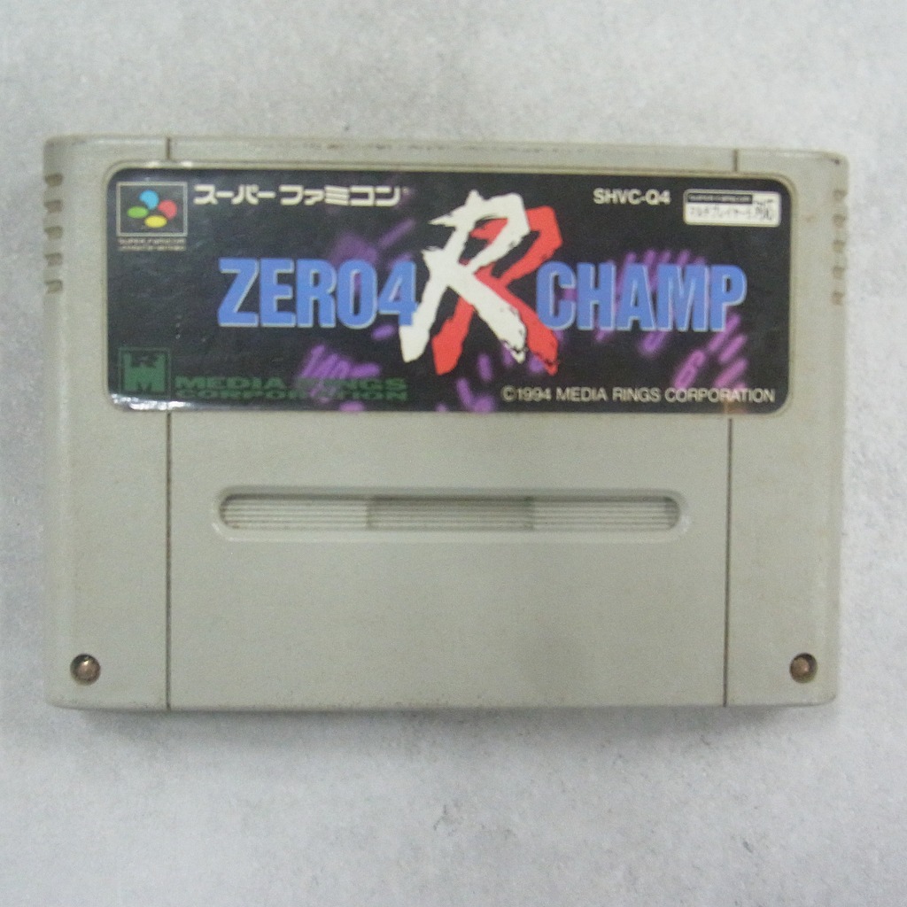 【中古ソフト】スーパーファミコン│ゼロヨンチャンプ