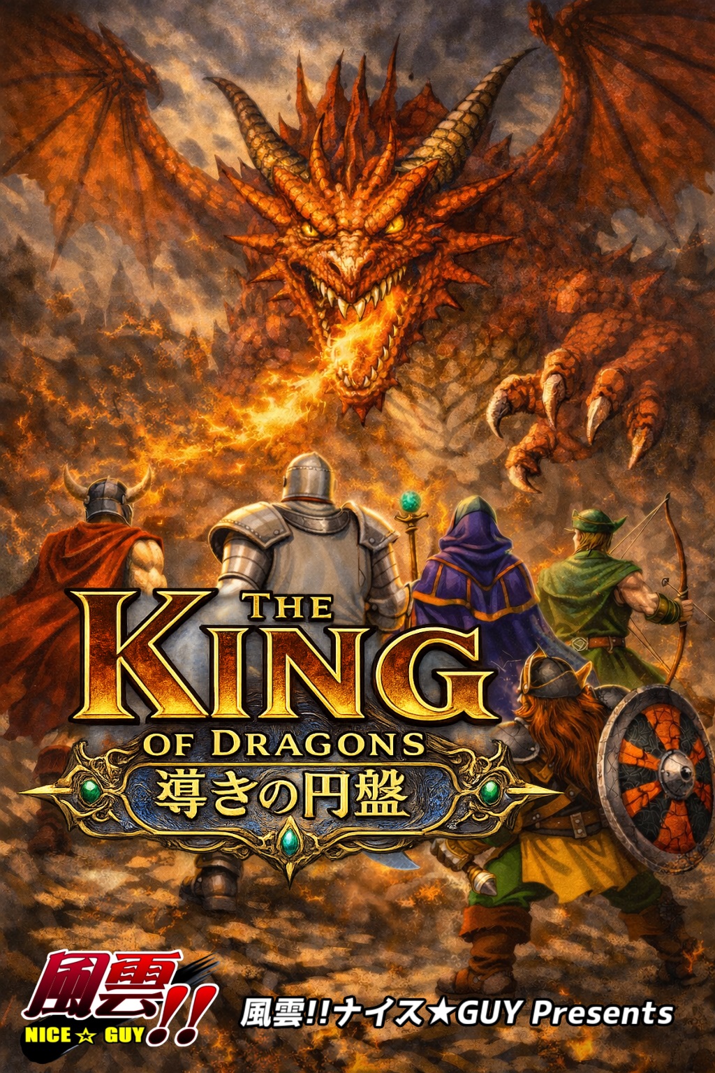ザ・キングオブドラゴンズ 導きの円盤 / 風雲!!ナイス★GUY