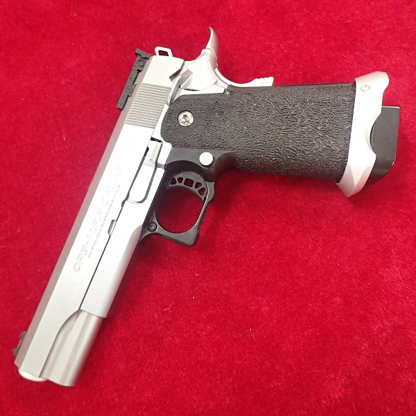 東京マルイ ハイキャパ5.1 ステンレスモデル ステッピング加工  STIタイプ マグウェル ガスブローバック