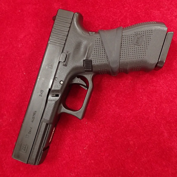 東京マルイ グロック17 Gen.4 ガスブローバック フロントサイト換装 グリップラバー