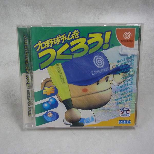 【中古ソフト】ドリームキャスト│プロ野球チームをつくろう!