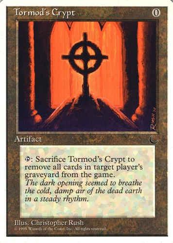 中古MTG【CHR】トーモッドの墓所 / Tormod's Crypt《英》（MTG/マジック:ザ・ギャザリング）【管理:M1008A】