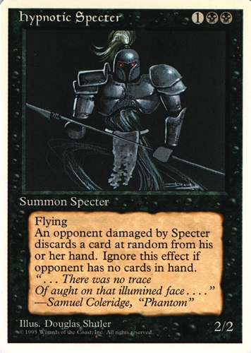 中古MTG【4ED】惑乱の死霊 / Hypnotic Specter《英》（MTG/マジック:ザ・ギャザリング）【管理:M0975A】
