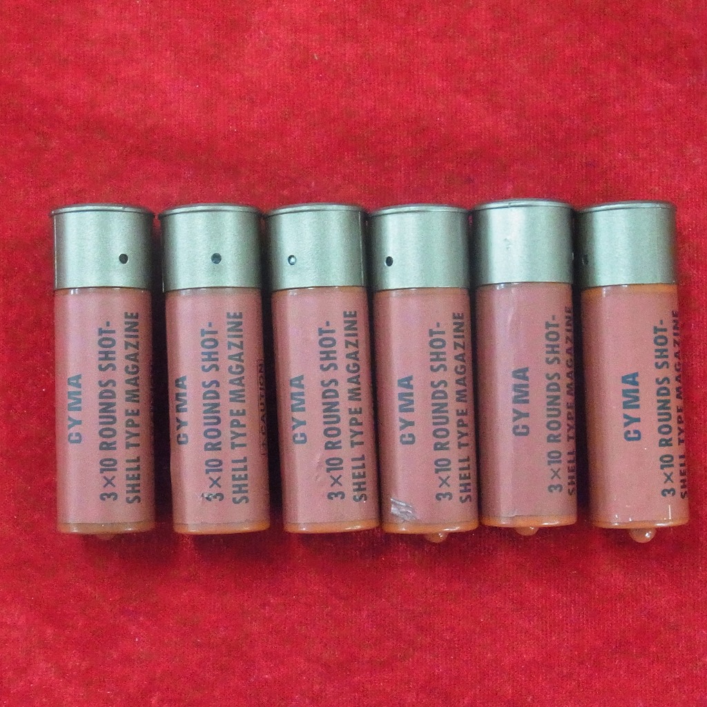 CYMA ショットシェル 赤 6発