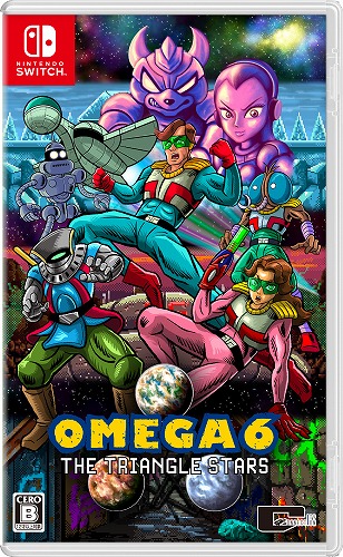 【Switch/限定版】OMEGA 6 THE TRIANGLE STARS 特装版 Black Whole Box