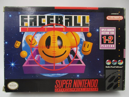 【中古ソフト】SNES｜Face Ball 2000 海外版