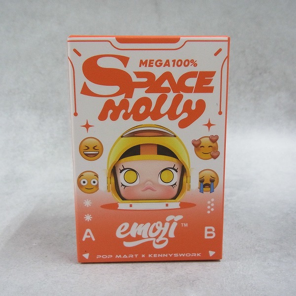 POP MART MEGA SPACE MOLLY 100% × emoji 【未開封】