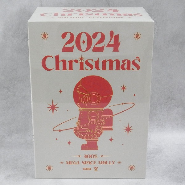 POP MART MEGA SPACE MOLLY 400% 2024 Christmas 【未開封】