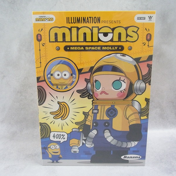 POP MART MEGA SPACE MOLLY 400% minions 【未開封】