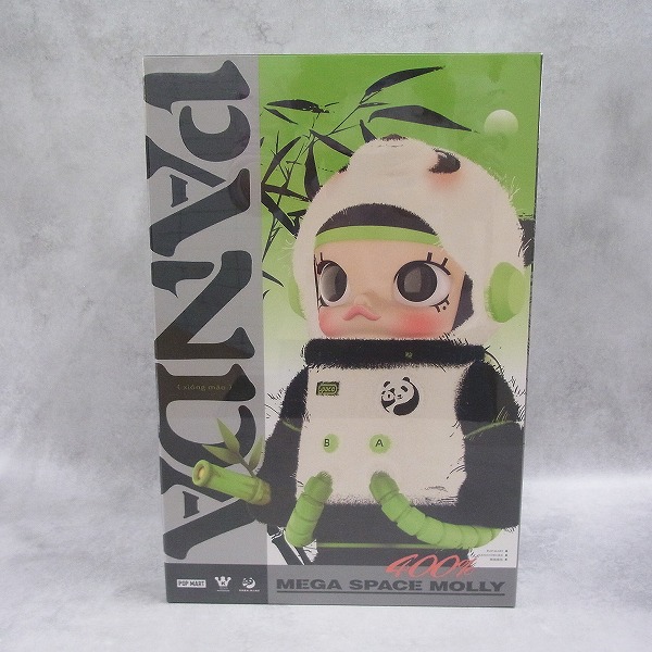POP MART MEGA SPACE MOLLY 400% PANDA【未開封】