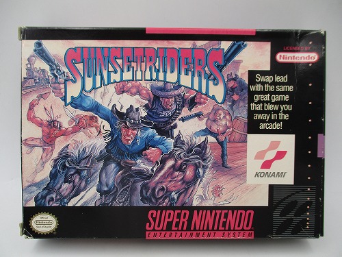 【中古ソフト】SNES｜Sunset Riders 海外版