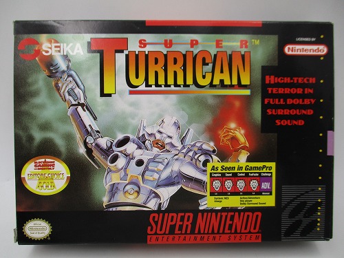 【中古ソフト】SNES｜Super Turrican 海外版