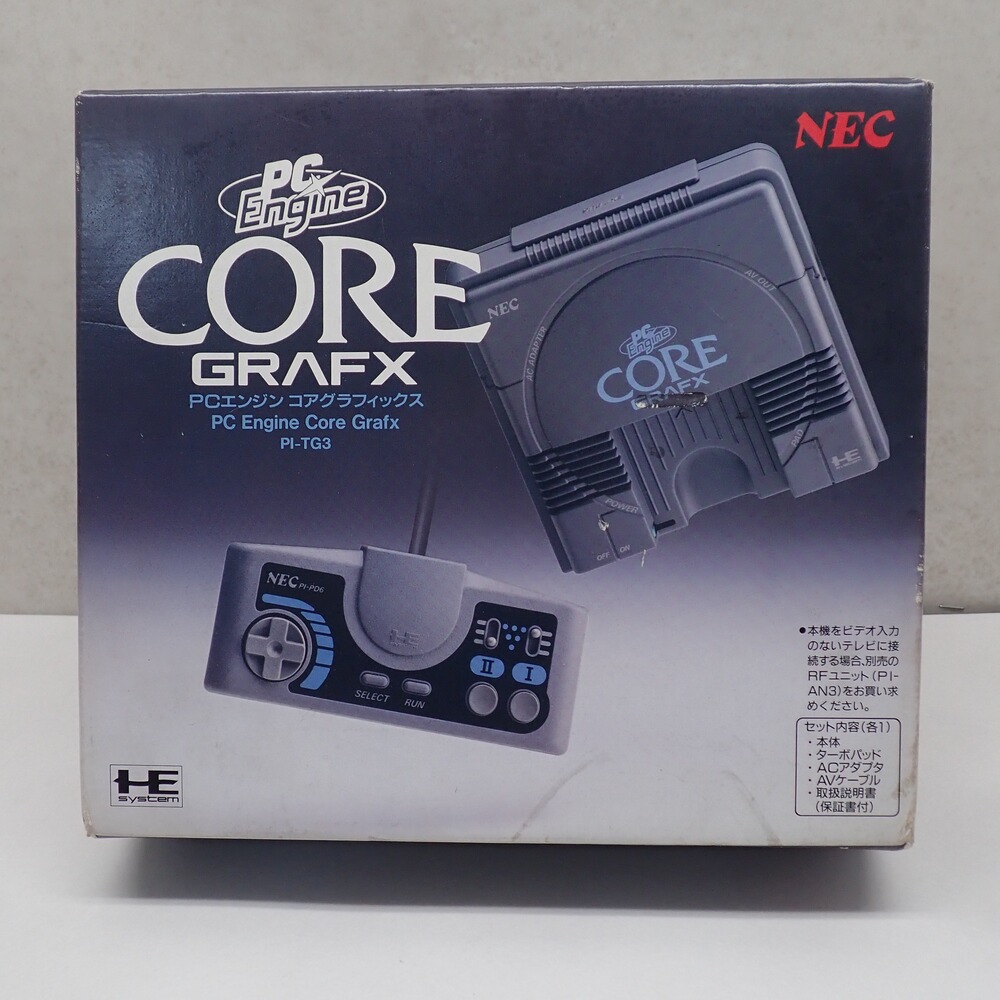 【中古ハード】 PCE│PCエンジン コアグラフィックス PI-TG3 本体