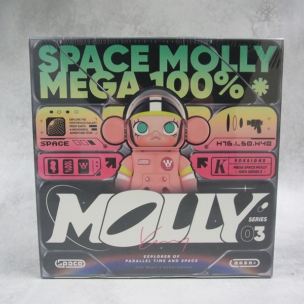 POP MART MEGA SPACE MOLLY 100％ シリーズ3 1BOX 【未開封】