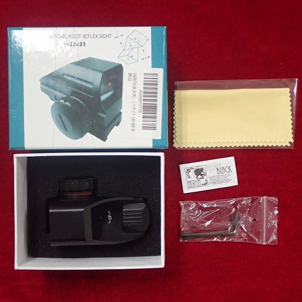 AERITH BLACK リフレックス ドットサイト レッド グリーン