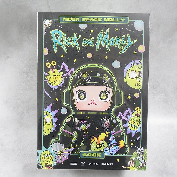 POP MART MEGA SPACE MOLLY 400%  Rick and Morty 【未開封】