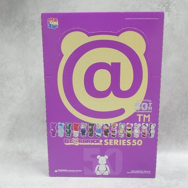 メディコム・トイ  BE@RBRICK シリーズ50  1BOX【未開封】