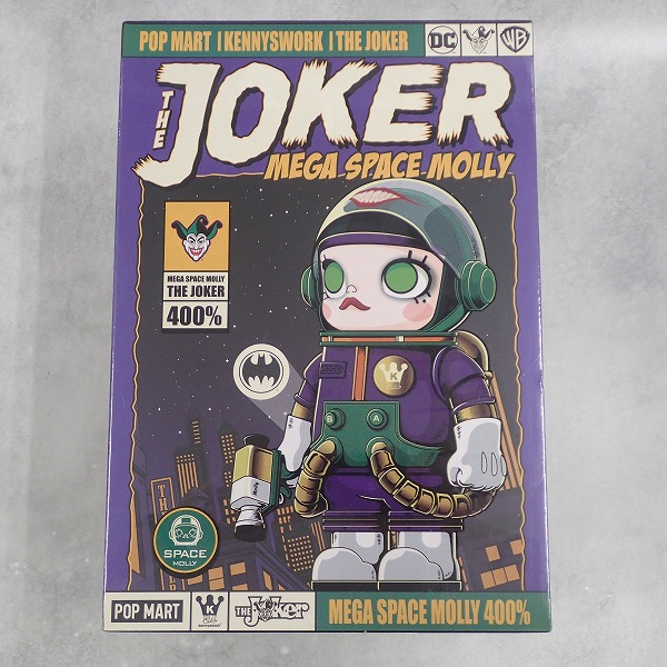 【カートイ】POP MART MEGA SPACE MOLLY 400％ JOKER 1BOX 【未開封】