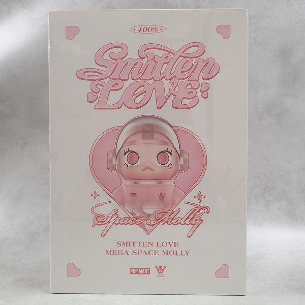 【カートイ】POP MART MEGA SPACE MOLLY 400％ SMITTEN LOVE 【未開封】