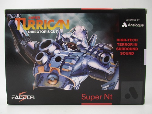 【中古ソフト】SNES｜Super Turrican Director’s Cut 外箱のみ