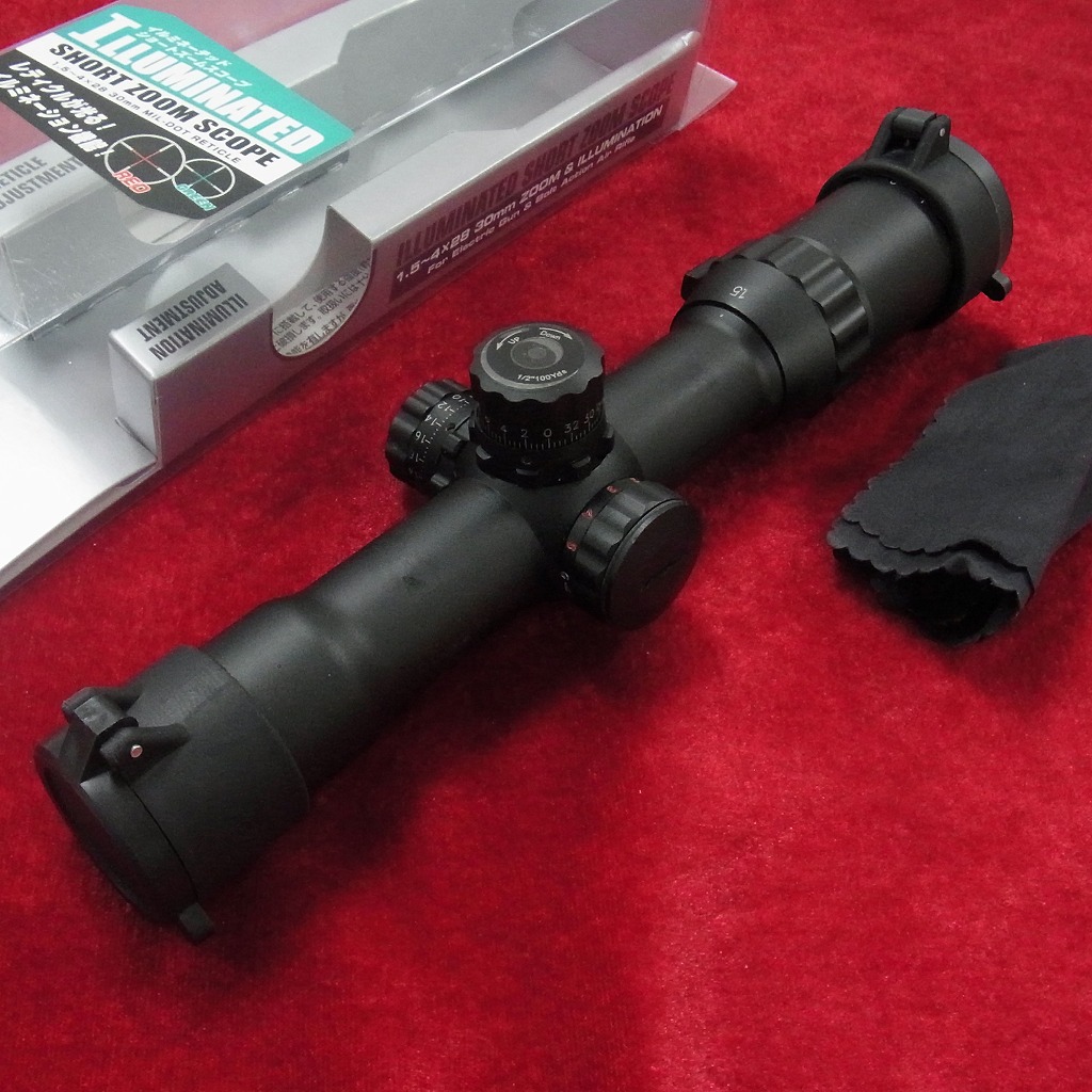 東京マルイ イルミネーテッド ショートズームスコープ 1.5-4X28