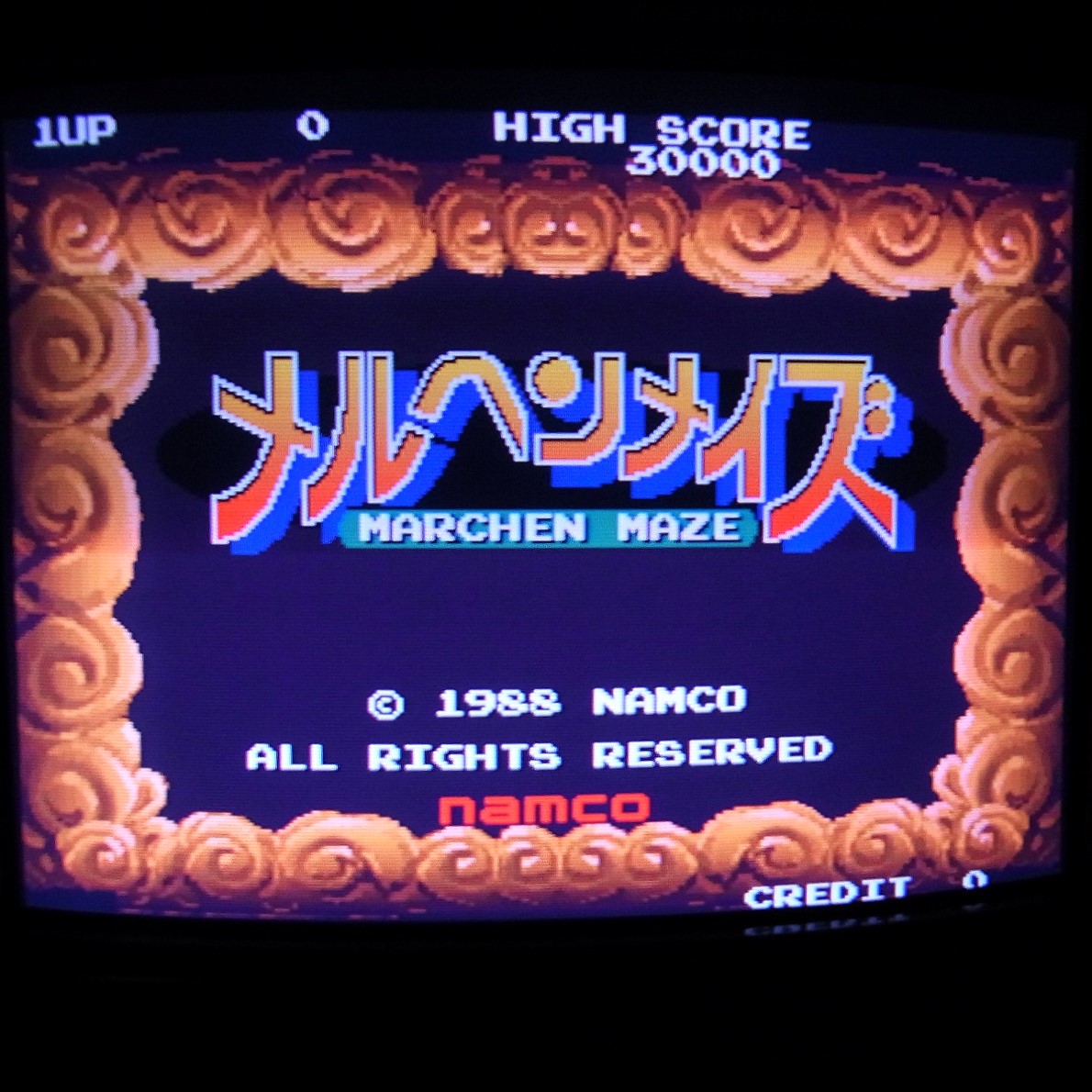 【中古アーケード基板】ナムコ/NAMCO メルヘンメイズ Maerchen Maze