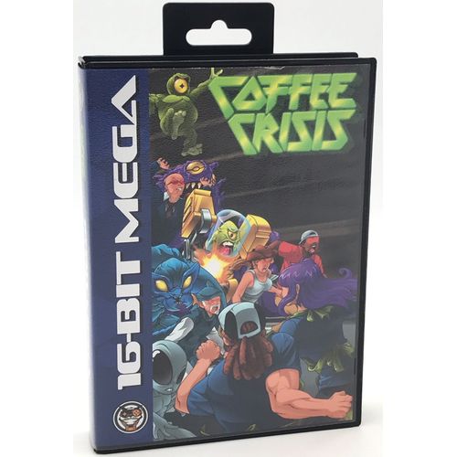 【海外輸入品】MD/MD互換機用ソフト　COFFEE CRISIS(コーヒークライシス) / MEGA CAT STUDIOS