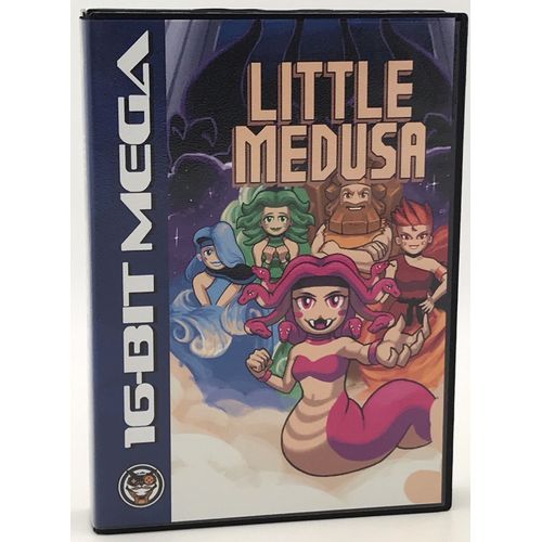 [海外輸入品]MD/MD互換機用ソフト　LITTLE MEDUSA(リトルメドューサ) / MEGA CAT STUDIOS