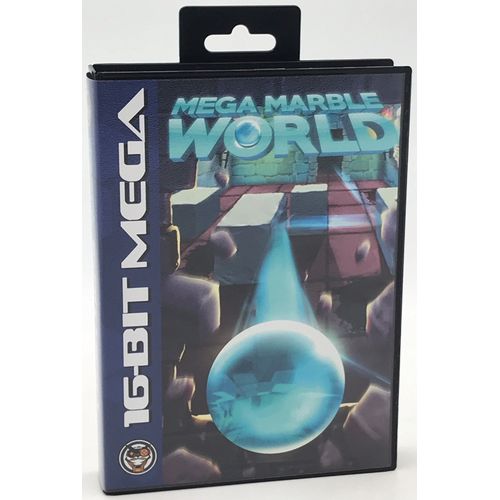 [海外輸入品]MD/MD互換機用ソフト　MEGA MARBLE WORLD(メガマーブルワールド) / MEGA CAT STUDIOS