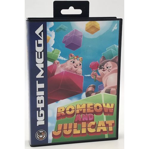 [海外輸入品]MD/MD互換機用ソフト　ROMEOW & JULICAT / MEGA CAT STUDIOS