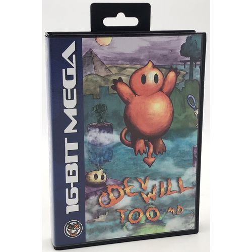 [海外輸入品]MD/MD互換機用ソフト　DEVWILL TOO / MEGA CAT STUDIOS