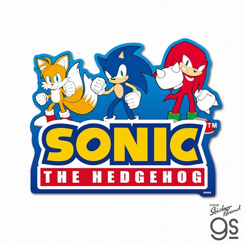 SONIC-18 ソニック ビッグサイズステッカー 集合