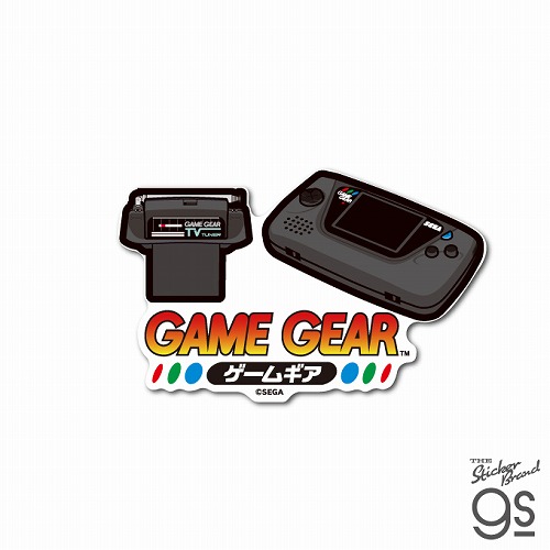 SEGA-008 セガハード ダイカットステッカー GAME GEAR コンソール