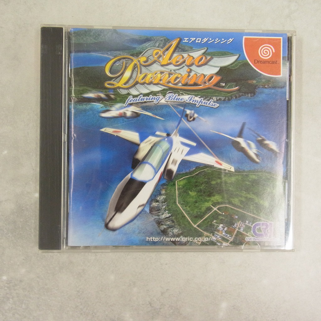 【中古ソフト】ドリームキャスト│エアロダンシング feautuing Blue impulse