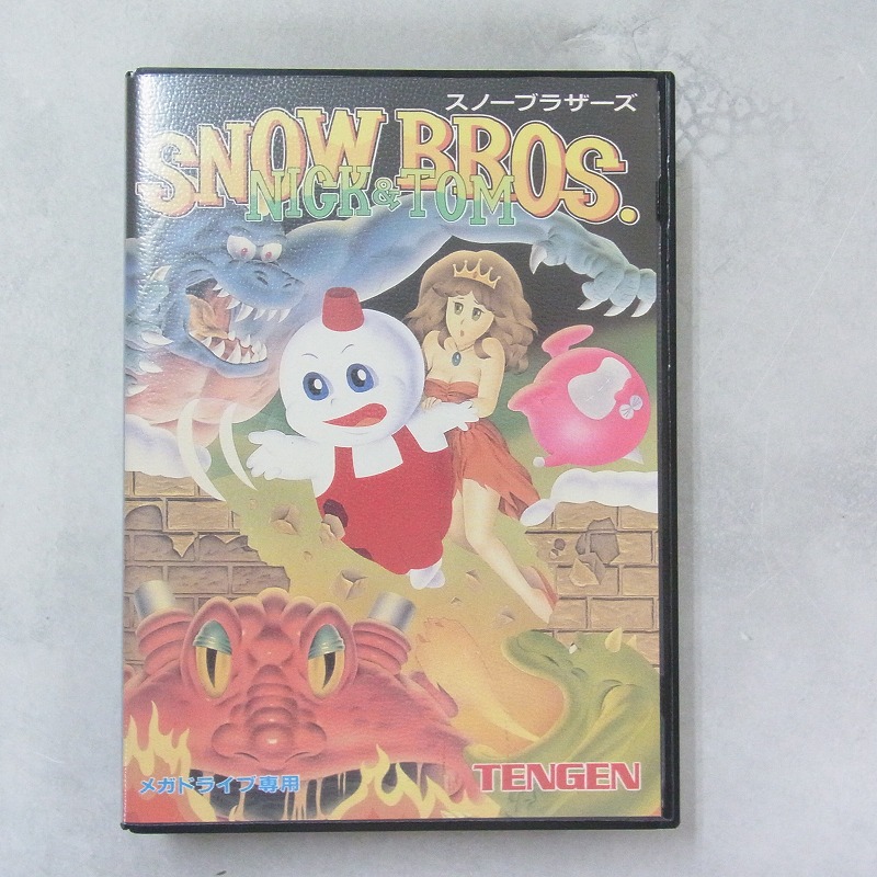 【中古ソフト】メガドライブ│スノーブラザーズ