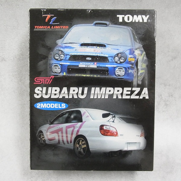 トミカリミテッド スバル インプレッサ STI 2MODELS