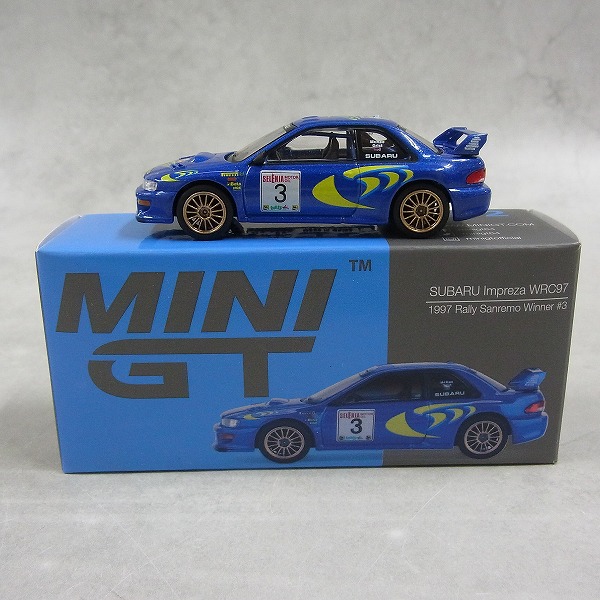 TSM MODEL SUBARU Impreza WRC97 1997 Rally Sanremo Winner #3