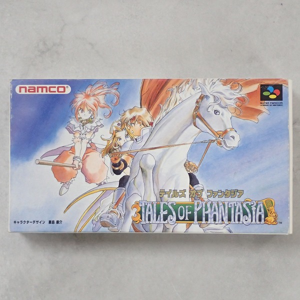【中古ソフト】スーパーファミコン［ソケット化］│テイルズオブファンタジア 箱付