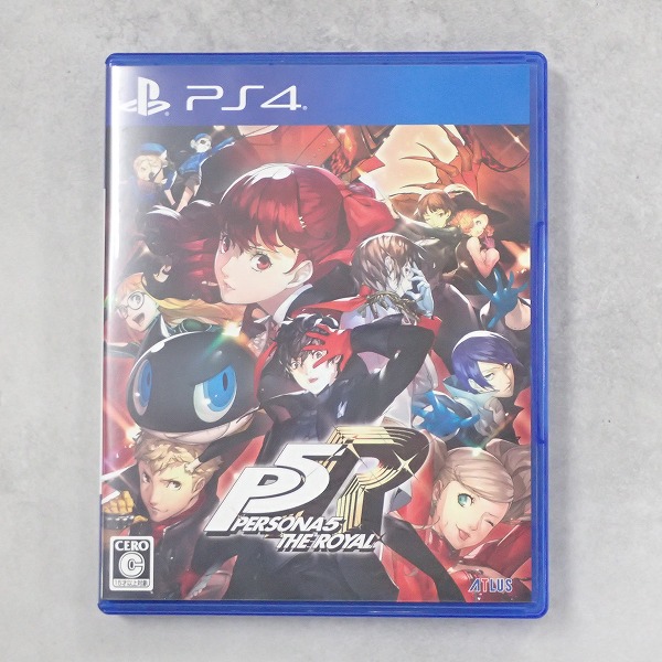 【中古ソフト】PlayStation4│ペルソナ5 ザ・ロイヤル ケース付